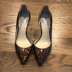 Ann taylor leopard heels